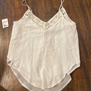 Never worn white dress top xsmall
